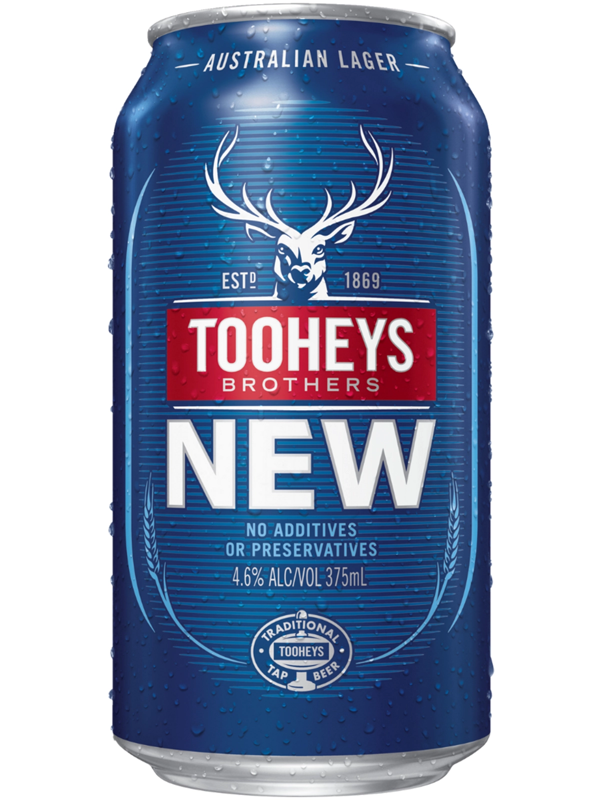 Tooheys New Cans 24 X 375ml